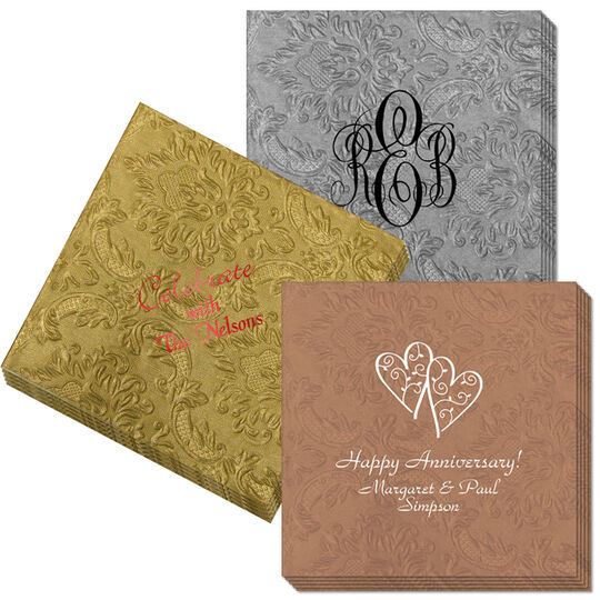 Design Your Own Carte Embossed Napkins